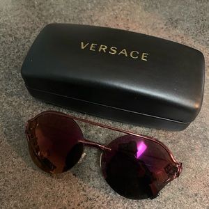 Authentic Red Versace Sunglasses